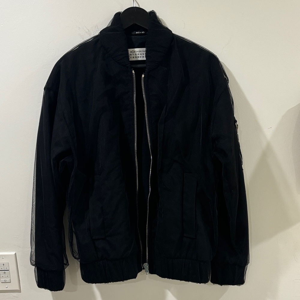 Women's Classic Black Bomber Jacket